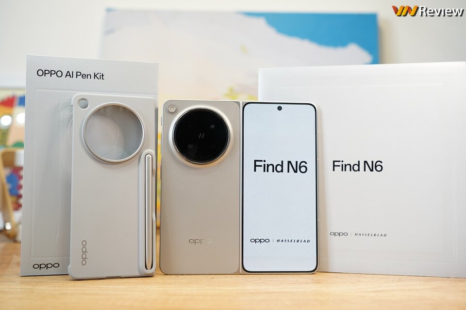 Trên tay OPPO Find N6: bước tiến hóa mới của điện thoại gập mở